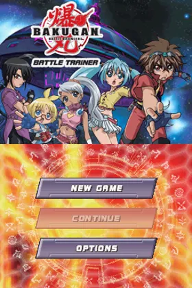 Bakugan - Battle Brawlers - Battle Trainer (USA) screen shot title